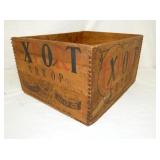 WOODEN EXPORT BORAX SOAP BOX