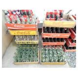 VARIOUS BOTTLES AND CRATES