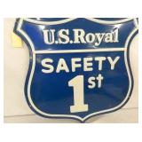 VIEW 3 EMB. US ROYAL SAFETY SIGN