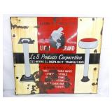 PORC. LION BRAND DEALER SIGN