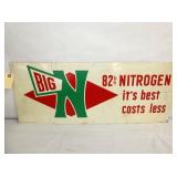 BIG N NITROGEN SIGN