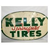 1939 KELLY TIRES SIGN