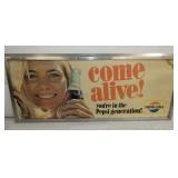 PEPSI CARDBOARD W/ FRAME