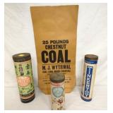 COAL 25LB BAG, KIDS TINKER TOYS