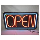 OPEN NEON SIGN