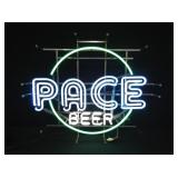 PACE BEER NEON 22X23
