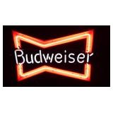 BUDWEISER BOWTIE 2 COLOR 20X16