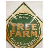 VIEW 2 CLOSEUP TREE FARM SIGN