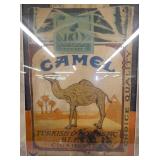 VIEW 3 CAMEL CARDBOARD SIGN