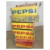 WOODEN PEPSI DRINK CRATES