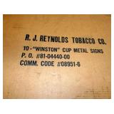 VIEW 7 OLD STOCK RJR WINSTON CUP SIGNS