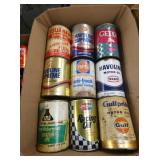 VARIOUS ADV. OIL CANS