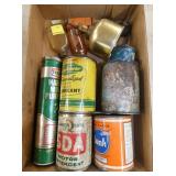 VARIOUS ADVERTISING CANS