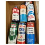 VARIOUS ADVERTISING CANS