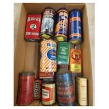 VARIOUS ADVERTISING CANS