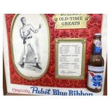 VIEW 3 30X21 PABST BLUE RIBBON ADV. SIGN