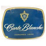 CARTE BLANCHE SIGN DS 29X22