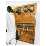 OAK TELEPHONE SWITCH BOARD