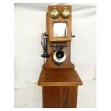OAK WALL TELEPHONE