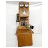AMERICAN ELE. OAK WALL PHONE