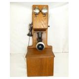 IMPERIAL OAK WALL PHONE