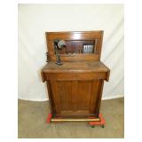 OAK FLOOR MODEL HOTEL SWITCH BOARD 26X46