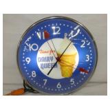 15IN DAIRY QUEEN PAM CLOCK
