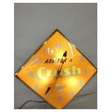 15IN CRUSH PAM CLOCK