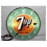 15IN 7UP PAM CLOCK