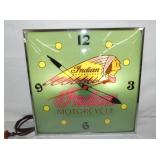 15IN INDIAN MOTORCYCLE CLOCK