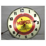 15IN MOPAR PAM CLOCK