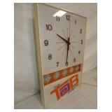 VIEW 3 PLASTIC TAB CLOCK