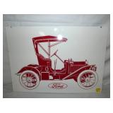 PORC. FORD SIGN W/ CAR