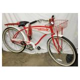 COCA COLA BICYCLE W/ BASKET