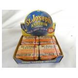 OLD STOCK ST. JOSEPH ASPRIN DISPLAY