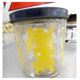 EARLY RAMONS JAR W/ LID