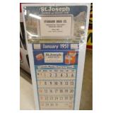 1951 ST. JOSEPH CALENDAR