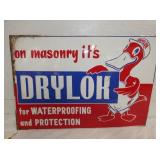 EMB. DRYLOK MASONRY SIGN W/ DUCK