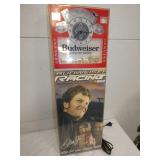 BUDWEISER LIGHTUP DALE JR CLOCK