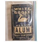 WHITE GOOSE ALUM OLD STOCK