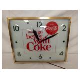 16X13 THINGS BETTER W/ COKE CLOCK
