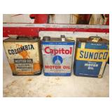COLUMBIA, CAPITAL SUNOCO CANS