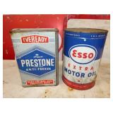 2G. PRESTONE, ESSO MOTOR OIL