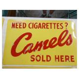 VIEW 2 22X14 EMB. CAMELS SIGN