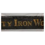 VIEW 3 CLOSEUP IRON WORKS