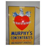 MURPHYS CONCENTRATES SIGN