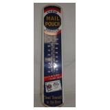 MAIL POUCH THERMOMETER 8X39