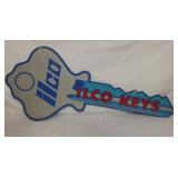 ILCO DIE CUT KEY TRADE SIGN