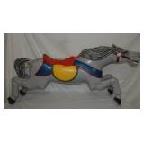 CAST ALUM. CAROUSEL HORSE