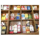 SINGER, AMOCO, OIL CANS